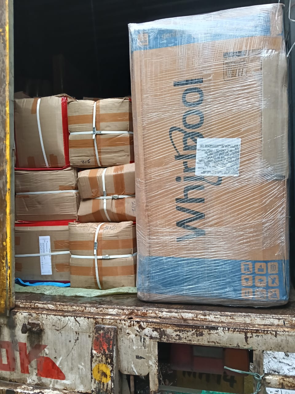 Safe loading by our trained team